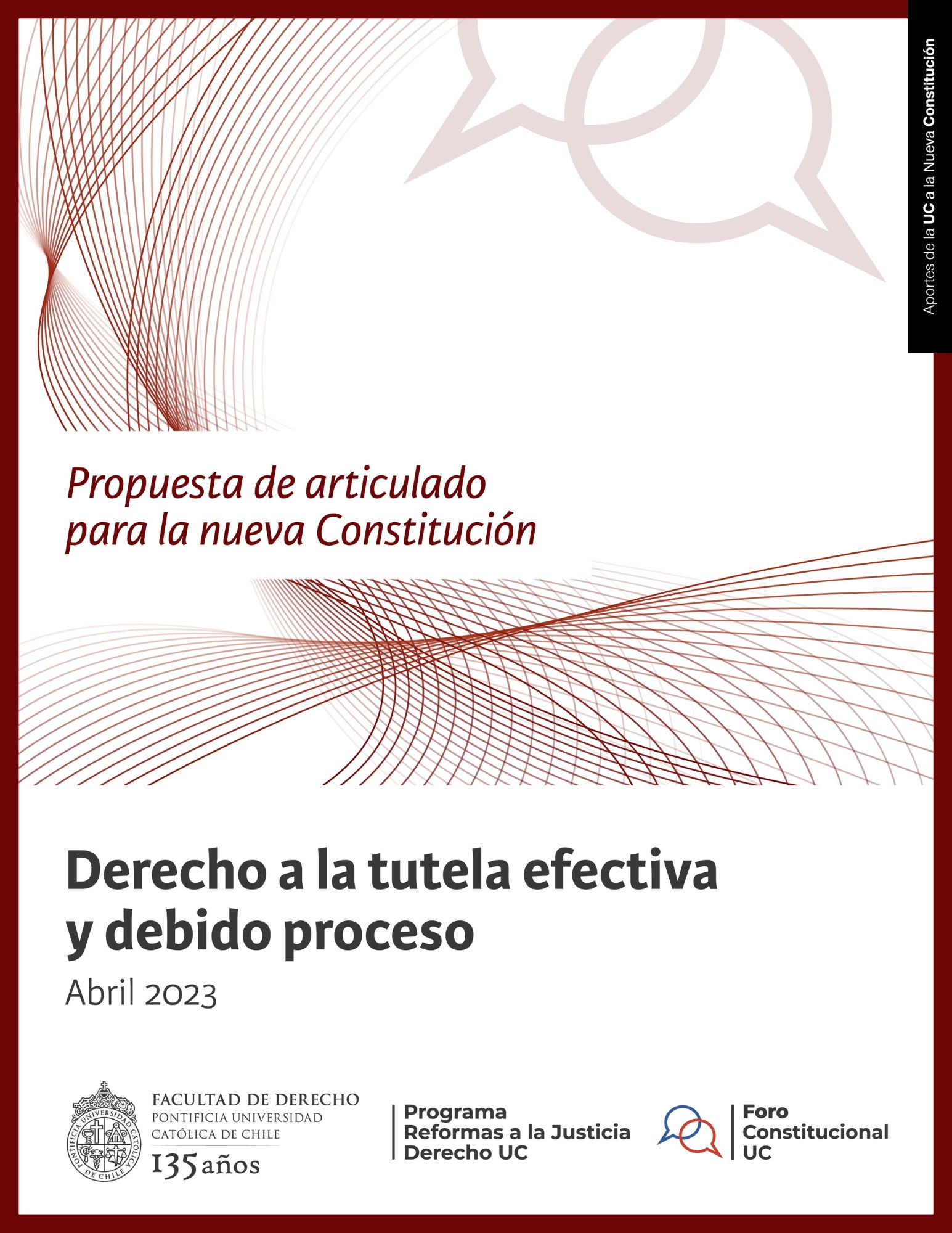Propuesta de articulado para la nueva Constitucion. Derecho a la tutela efectiva y debido proceso.pdf