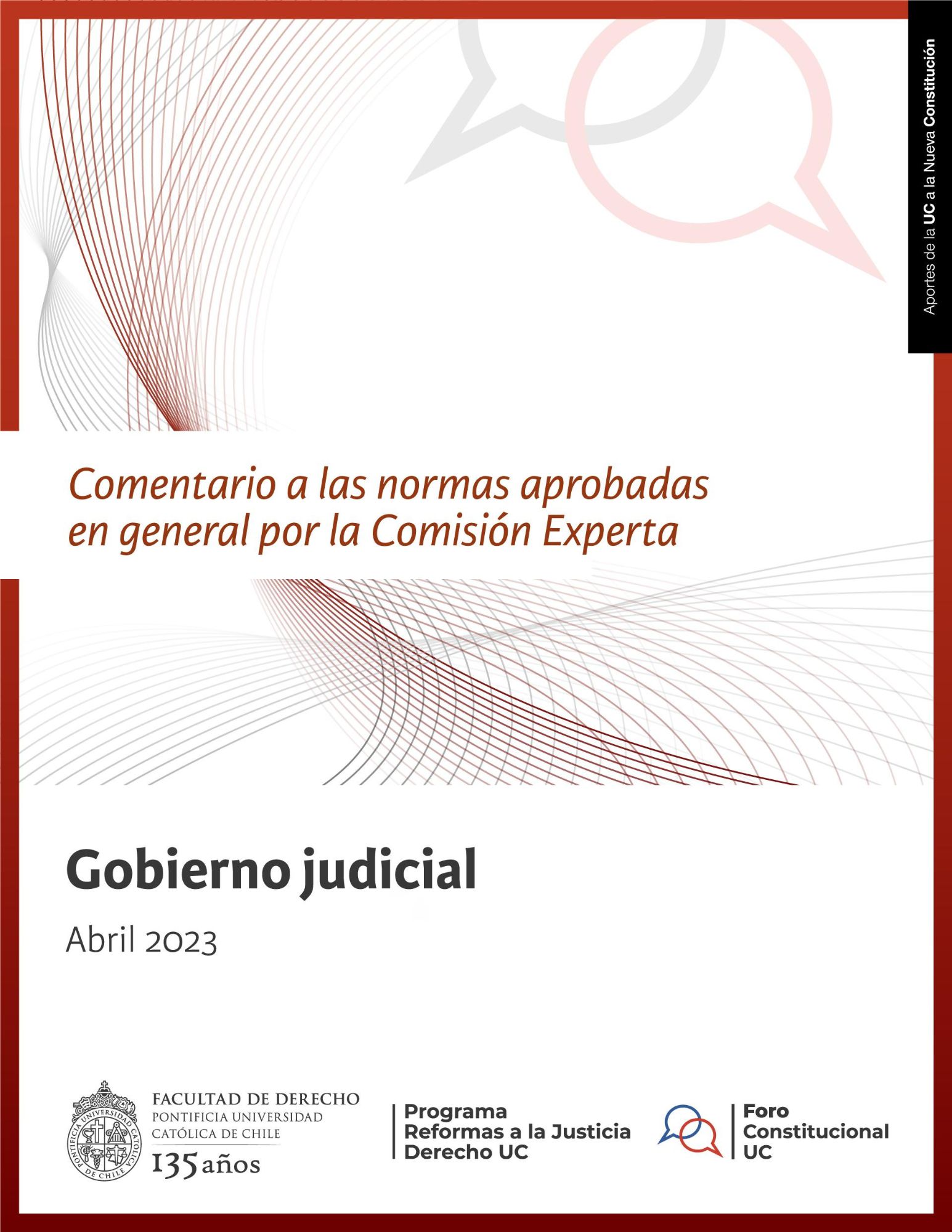 Comentario a las normas aprobadas en general por la Comision Experta. Gobierno judicial.pdf