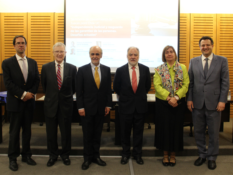 Seminario lanzamiento jueces para chile 2024